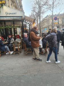 As Ruas estão vazias nesse 24/02 em Paris - Foto Marcus Ozores